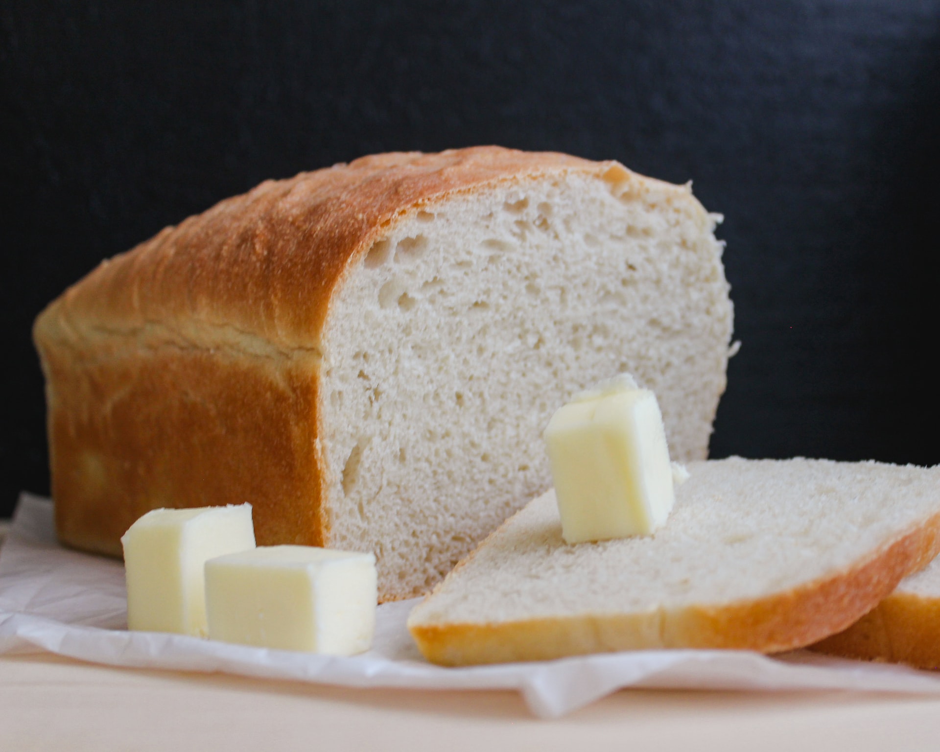 chleb masło