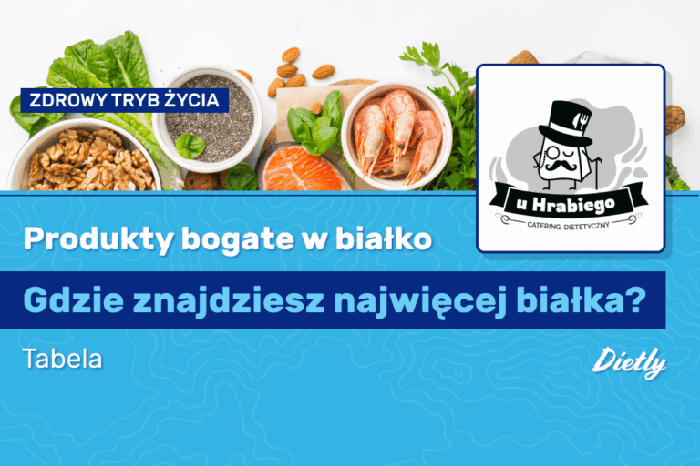 Produkty bogate w białko – tabela. Gdzie znajdziesz najwięcej białka?