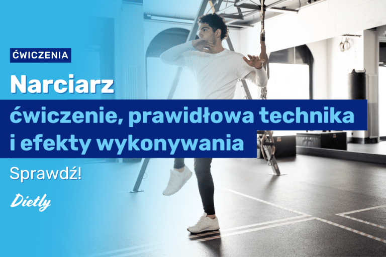 Narciarz – ćwiczenie, prawidłowa technika i efekty wykonywania