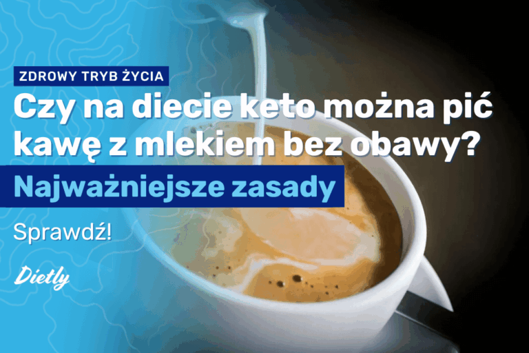Czy na diecie keto można pić kawę z mlekiem bez obawy?